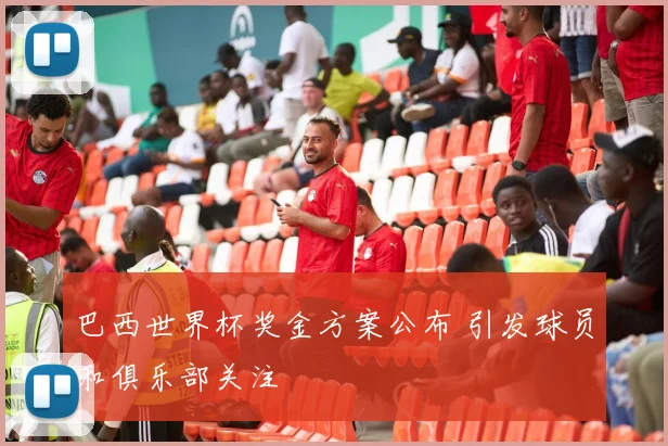 巴西世界杯奖金方案公布 引发球员和俱乐部关注